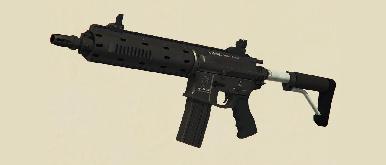 Carabine dans le jeu