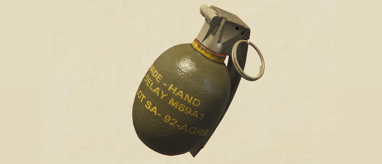 Grenade dans le jeu