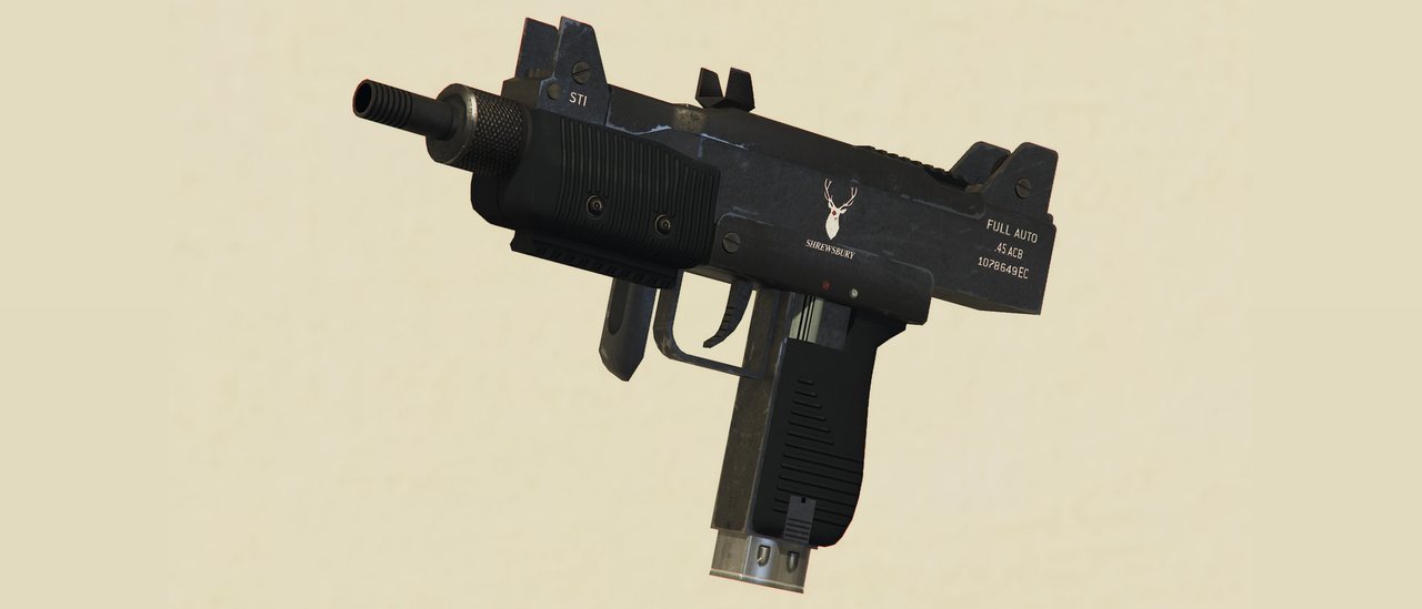 Micro SMG dans le jeu