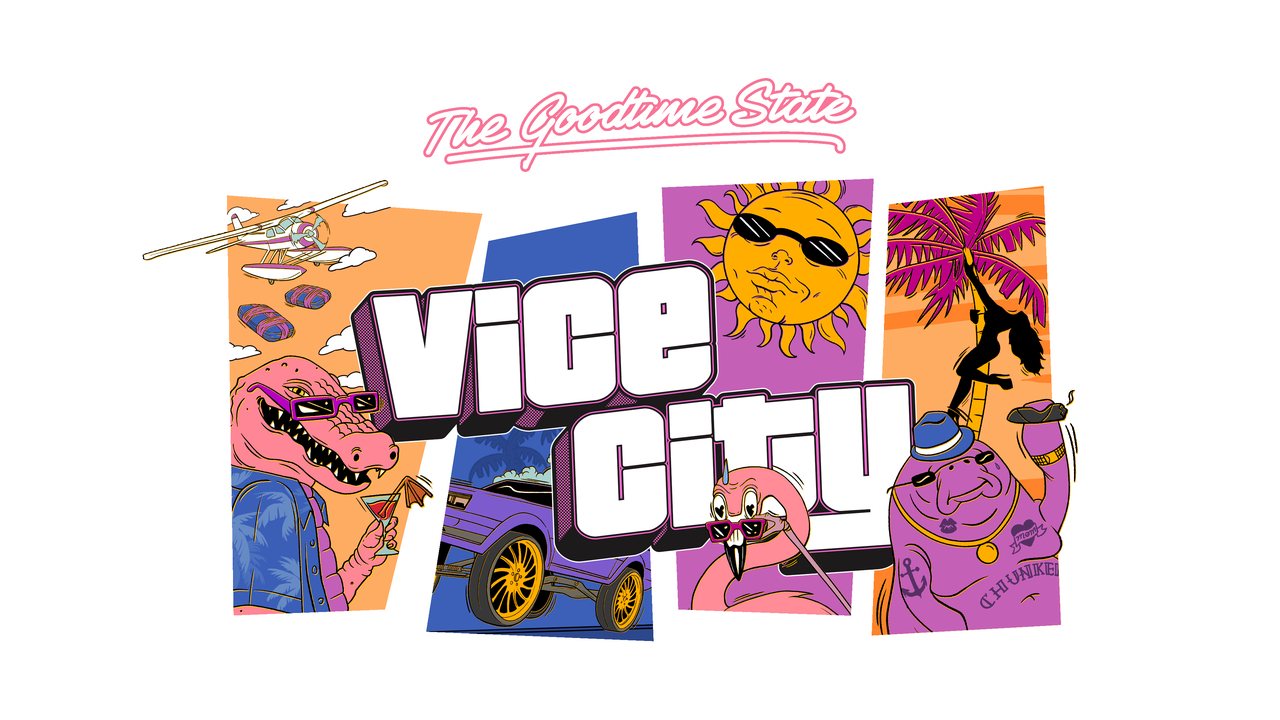Artwork officiel de The Goodtime State – Vice City Collection