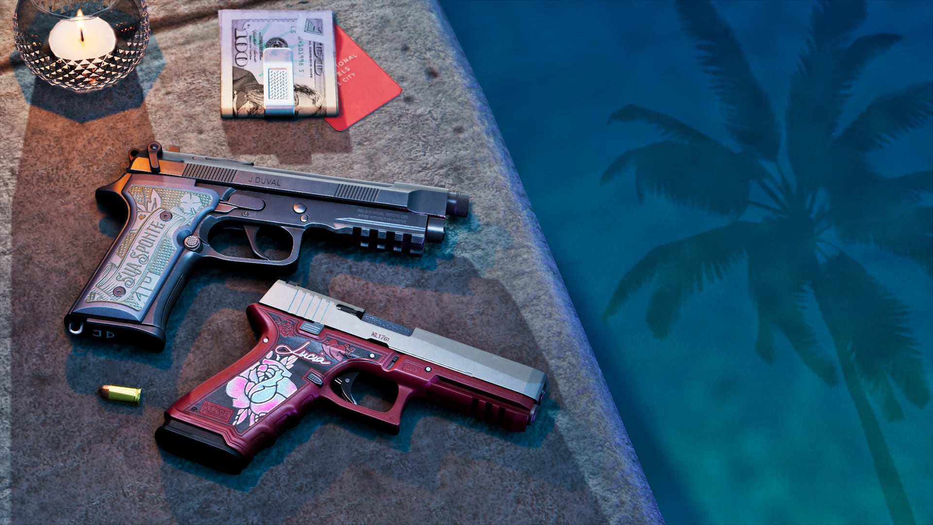 Variantes d'armes personnalisées, capture officielle Rockstar Games