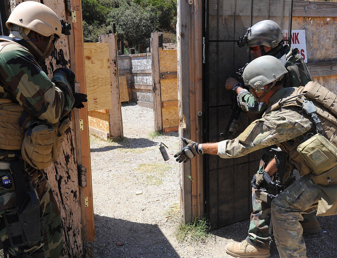Photo : Grenade aveuglante