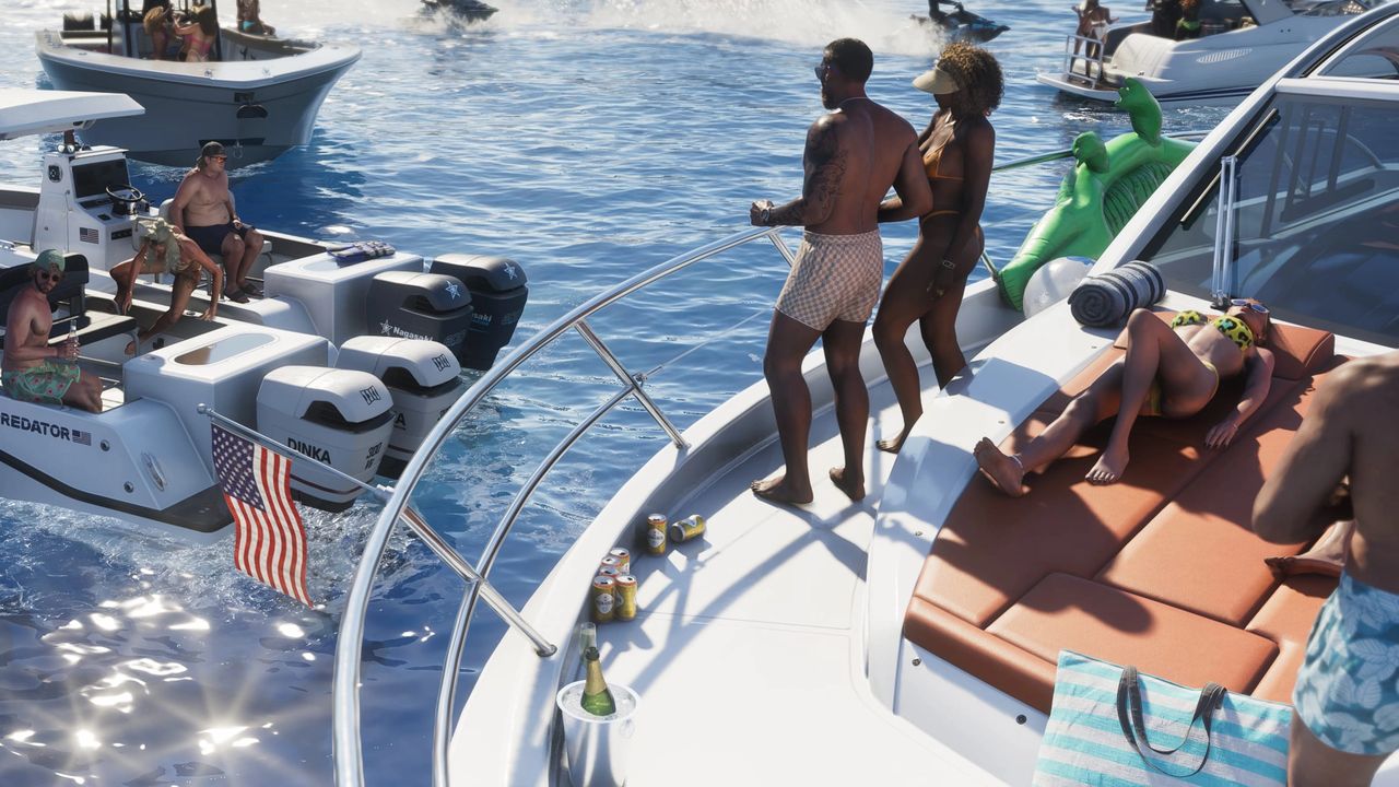 Yacht façon Azimut Atlantis 45 — capture officielle