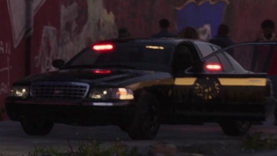 Voiture de police banalisée Vapid dans GTA 6
