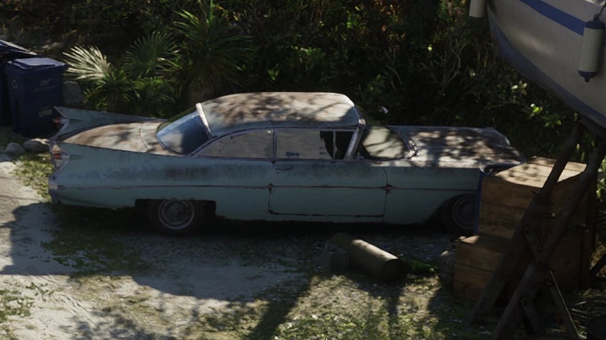 Voiture façon 1959 Cadillac dans GTA 6