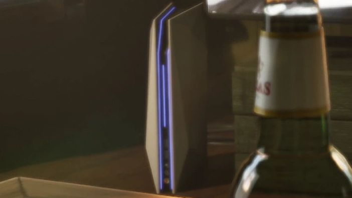 Console façon PlayStation 5 dans GTA 6