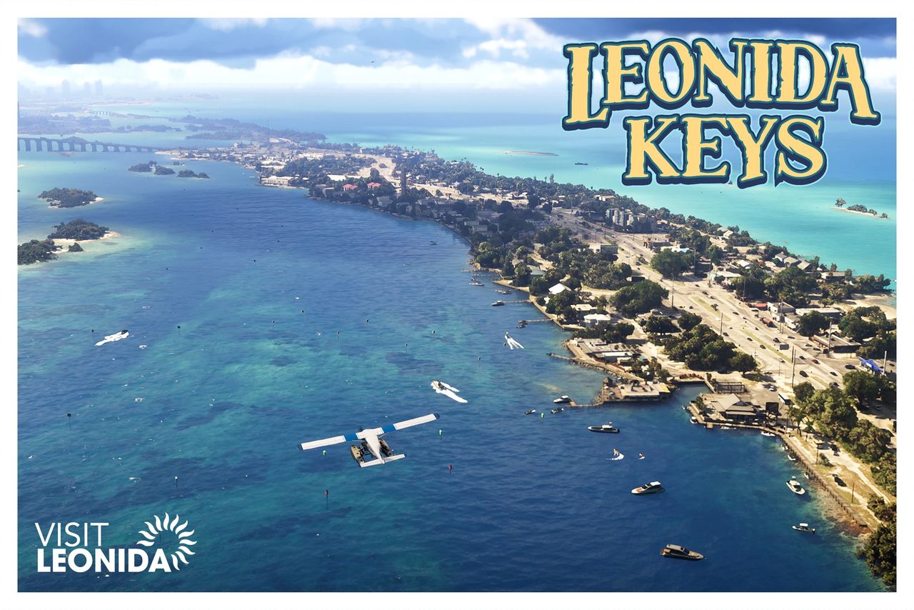 Leonida Keys — carte postale officielle